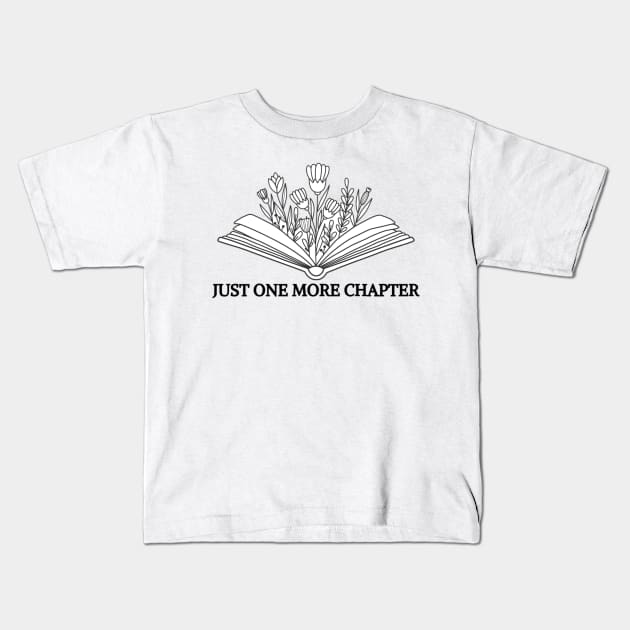 Just one more chapter Kids T-Shirt by maryamazhar7654